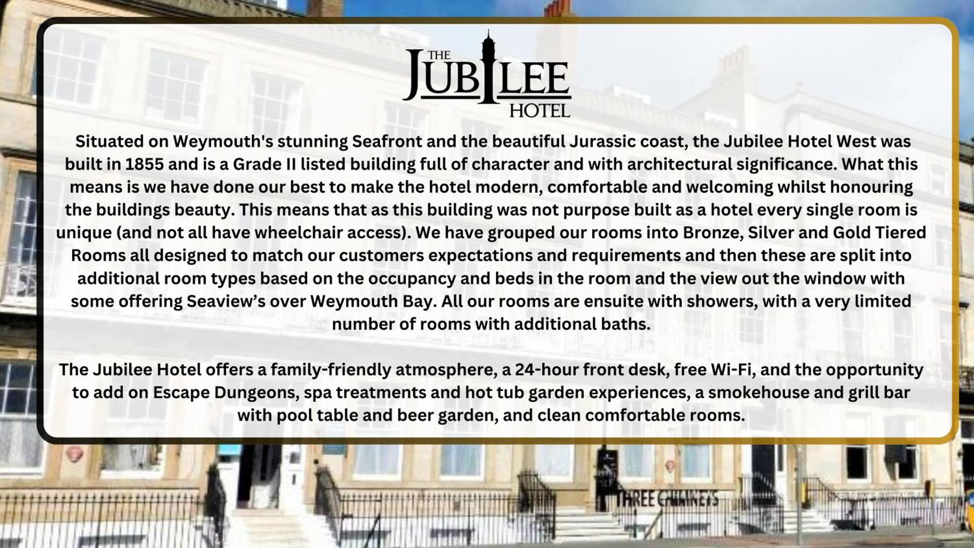 The Jubilee West- With Facilities Hotel Weymouth